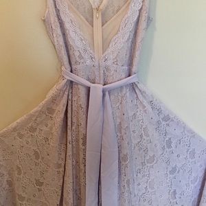 A lovely lavender vintage dress